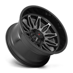 Xd Xd859 Gunner 20X10 -18 Gloss Black Mach W/ Gray Tint