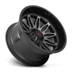 Xd Xd859 Gunner 22X10 -18 Gloss Black Mach W/ Gray Tint