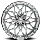 Corsart Gunner 20X10 +0 Gloss Brushed W/ Diamond Cut Lip
