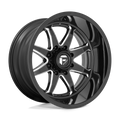 Fuel 1Pc D749 Hammer 20X9 +1 Gloss Black Milled
