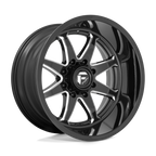 Fuel 1Pc D749 Hammer 20X9 +1 Gloss Black Milled