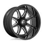 Fuel 1Pc D749 Hammer 20X9 +1 Gloss Black Milled
