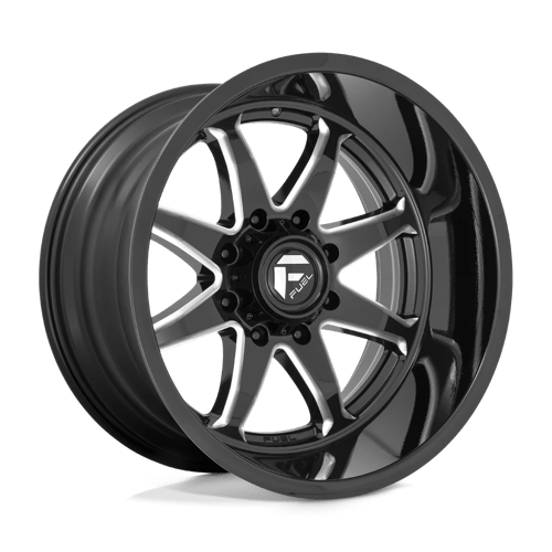 Fuel 1Pc D749 Hammer 20X9 +1 Gloss Black Milled