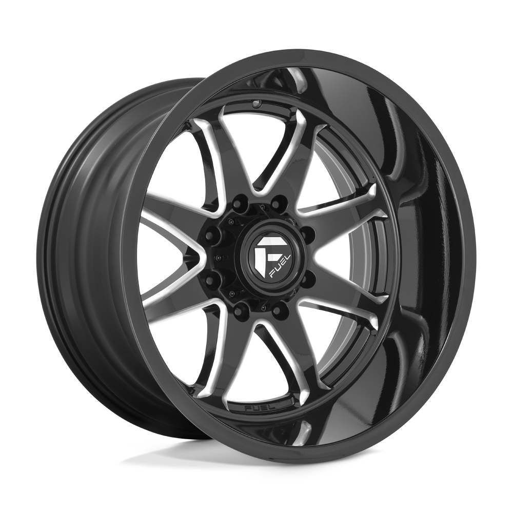 Fuel 1Pc D749 Hammer 22X12 -44 Gloss Black Milled