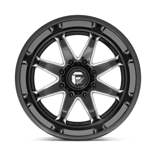 Fuel 1Pc D749 Hammer 20X9 +1 Gloss Black Milled