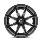 Fuel 1Pc D749 Hammer 20X10 -18 Gloss Black Milled