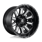 Fuel 1Pc D620 Hardline 20X9 +1 Gloss Black Milled