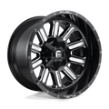 Fuel 1Pc D620 Hardline 20X9 +20 Gloss Black Milled