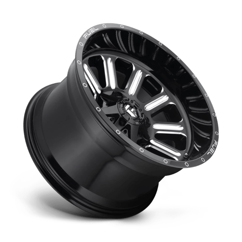 Fuel 1Pc D620 Hardline 20X9 +19 Gloss Black Milled