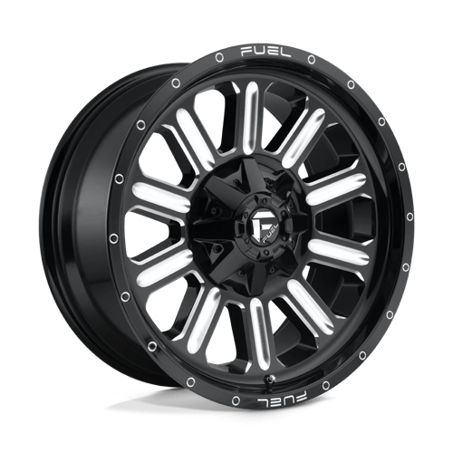 Fuel 1Pc D620 Hardline 20X9 +1 Gloss Black Milled
