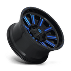 Fuel 1Pc D646 Hardline 20X10 -18 Gloss Black Blue Tinted Clear
