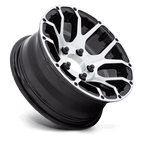 Helo He1825 14X6 -6 Gloss Black Machined
