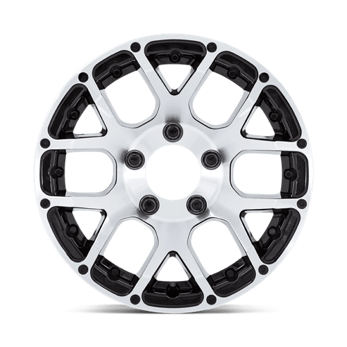 Helo He1825 14X6 -6 Gloss Black Machined