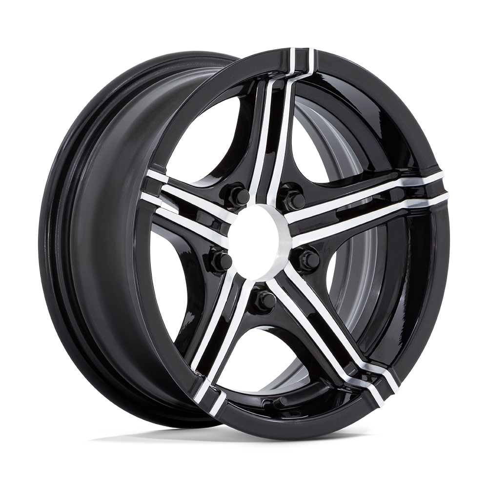 Helo He1827 15X6 -6 Gloss Black Machined