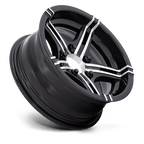 Helo He1827 15X6 -6 Gloss Black Machined