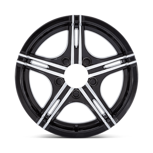 Helo He1827 15X6 -6 Gloss Black Machined