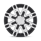 Helo He835 20X9 +18 Gloss Black Machined
