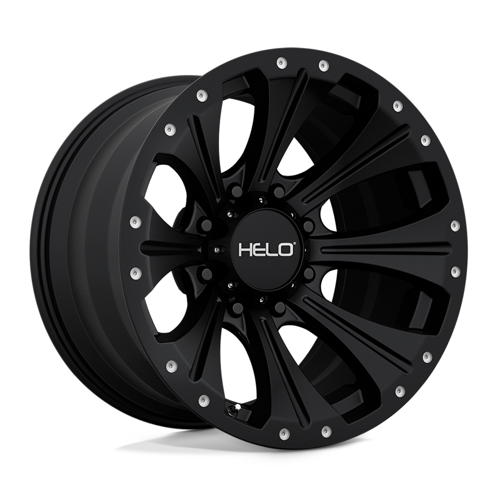 Helo He901 20X9 +18 Satin Black