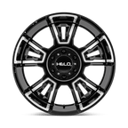 Helo He914 20X9 +0 Gloss Black Machined