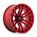 Fuel 1Pc D719 Heater 22X10 -13 Candy Red Machined
