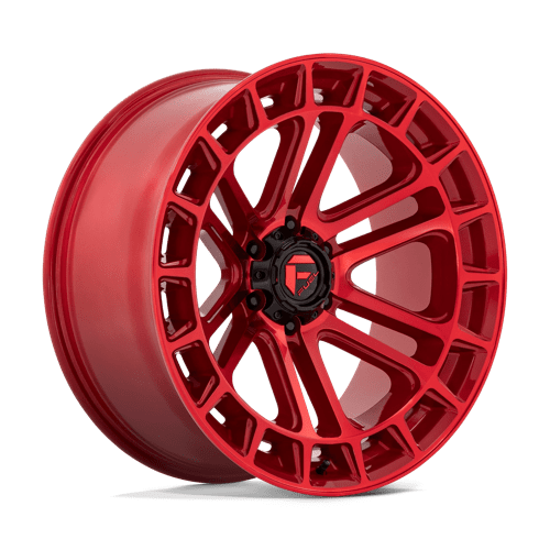 Fuel 1Pc D719 Heater 22X10 -13 Candy Red Machined