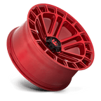 Fuel 1Pc D719 Heater 22X10 -13 Candy Red Machined