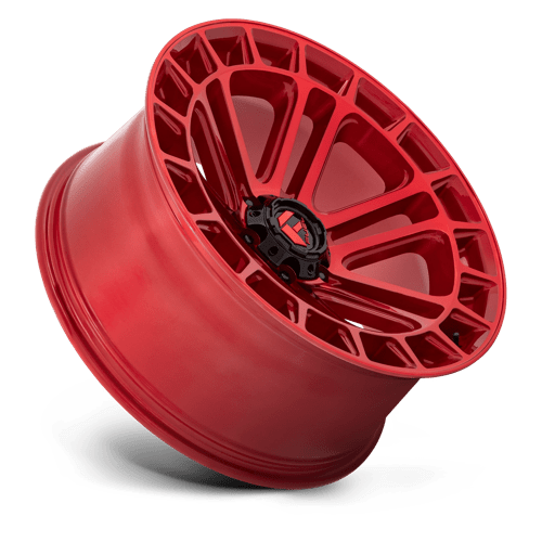 Fuel 1Pc D719 Heater 22X10 -13 Candy Red Machined