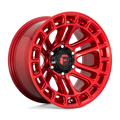 Fuel 1Pc D719 Heater 20X9 +1 Candy Red Machined