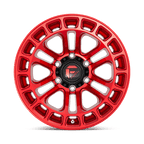 Fuel 1Pc D719 Heater 22X10 -13 Candy Red Machined