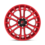 Fuel 1Pc D719 Heater 20X9 +1 Candy Red Machined