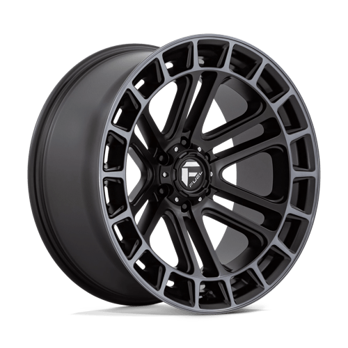 Fuel 1Pc D720 Heater 22X10 -13 Matte Black Ddt Machined