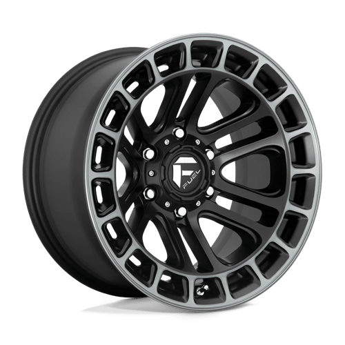 Fuel 1Pc D720 Heater 18X9 +1 Matte Black Ddt Machined