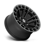Fuel 1Pc D720 Heater 18X9 +1 Matte Black Ddt Machined