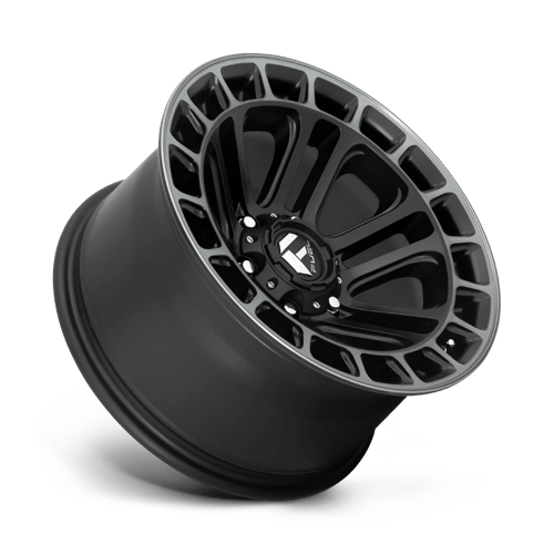 Fuel 1Pc D720 Heater 18X9 +1 Matte Black Ddt Machined