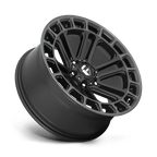 Fuel 1Pc D720 Heater 20X9 +1 Matte Black Ddt Machined