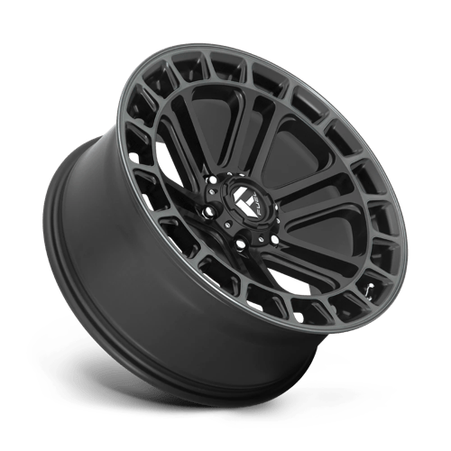 Fuel 1Pc D720 Heater 20X9 +1 Matte Black Ddt Machined