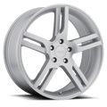 Helo He885 20X8.5 +38 Silver