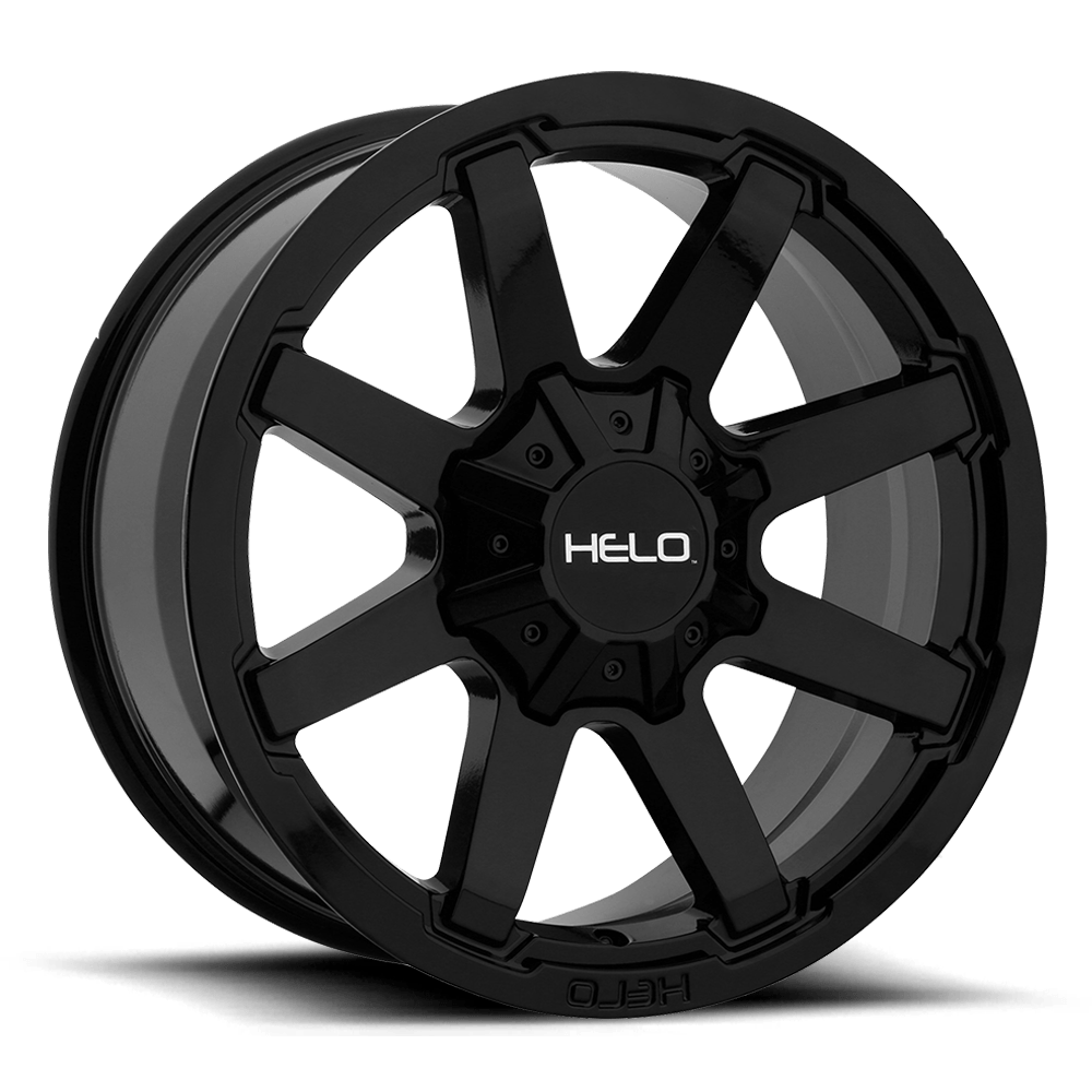 Helo He909 17X9 -12 Gloss Black