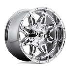 Fuel 1Pc D530 Hostage 17X9 +1 Chrome Plated