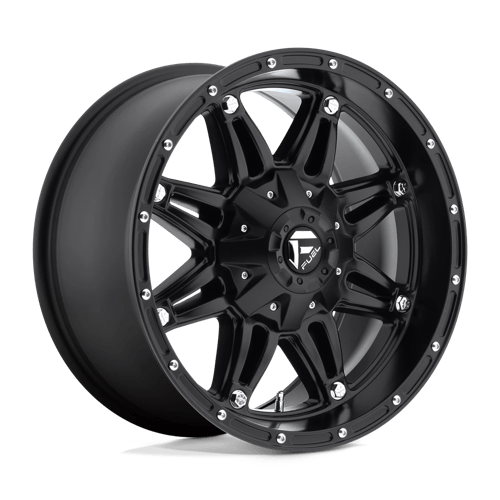 Fuel 1PC D531 HOSTAGE 17X8.5 +38 MATTE BLACK