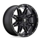 Fuel 1Pc D531 Hostage 20X10 -18 Matte Black