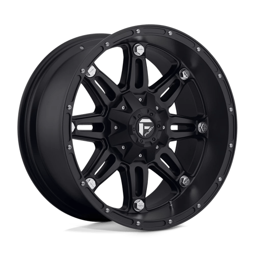 Fuel 1Pc D531 Hostage 20X10 -18 Matte Black