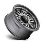 Fuel 1Pc D568 Hostage Iii 20X9 +1 Matte Gunmetal Black Bead Ring