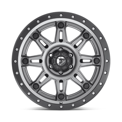 Fuel 1Pc D568 Hostage Iii 20X9 +1 Matte Gunmetal Black Bead Ring