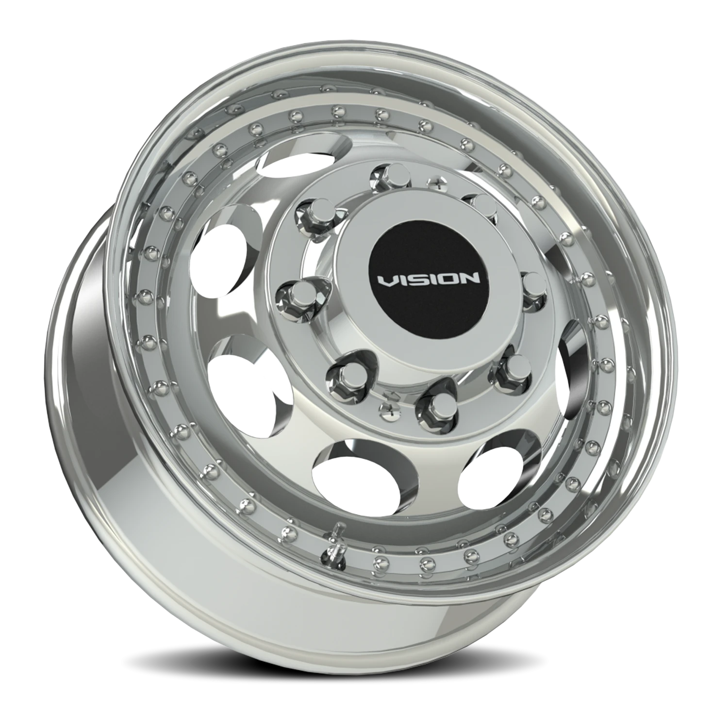 Vision HD std 17X6.5 +121.35 Chrome