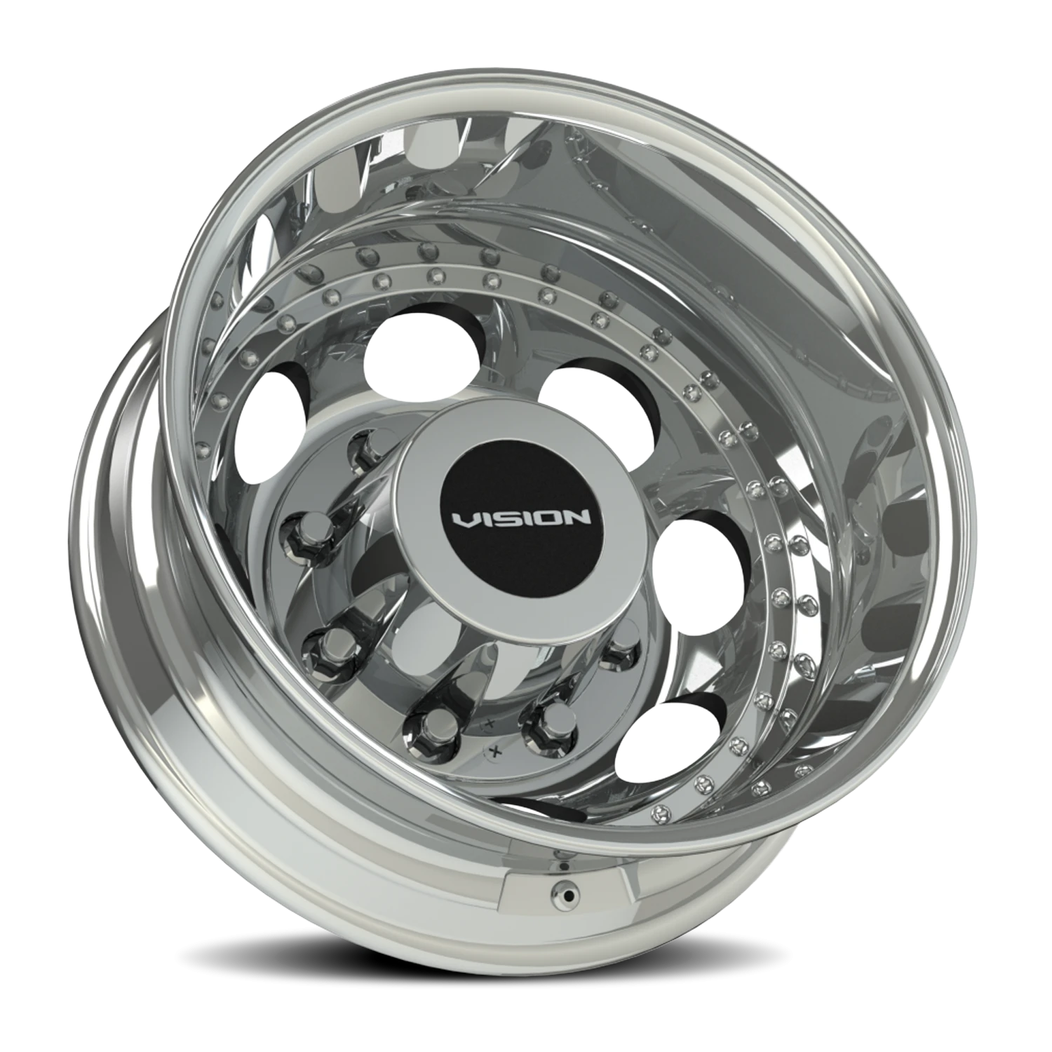 Vision HD std 17X6.5 -143.35 Chrome