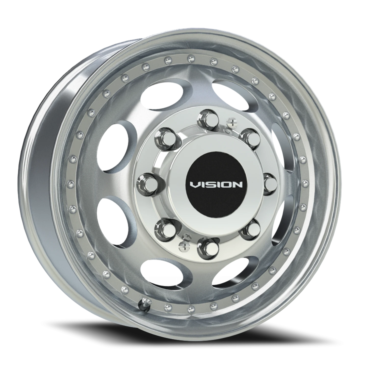 Vision HD std 17X6.5 +121.35 Machined