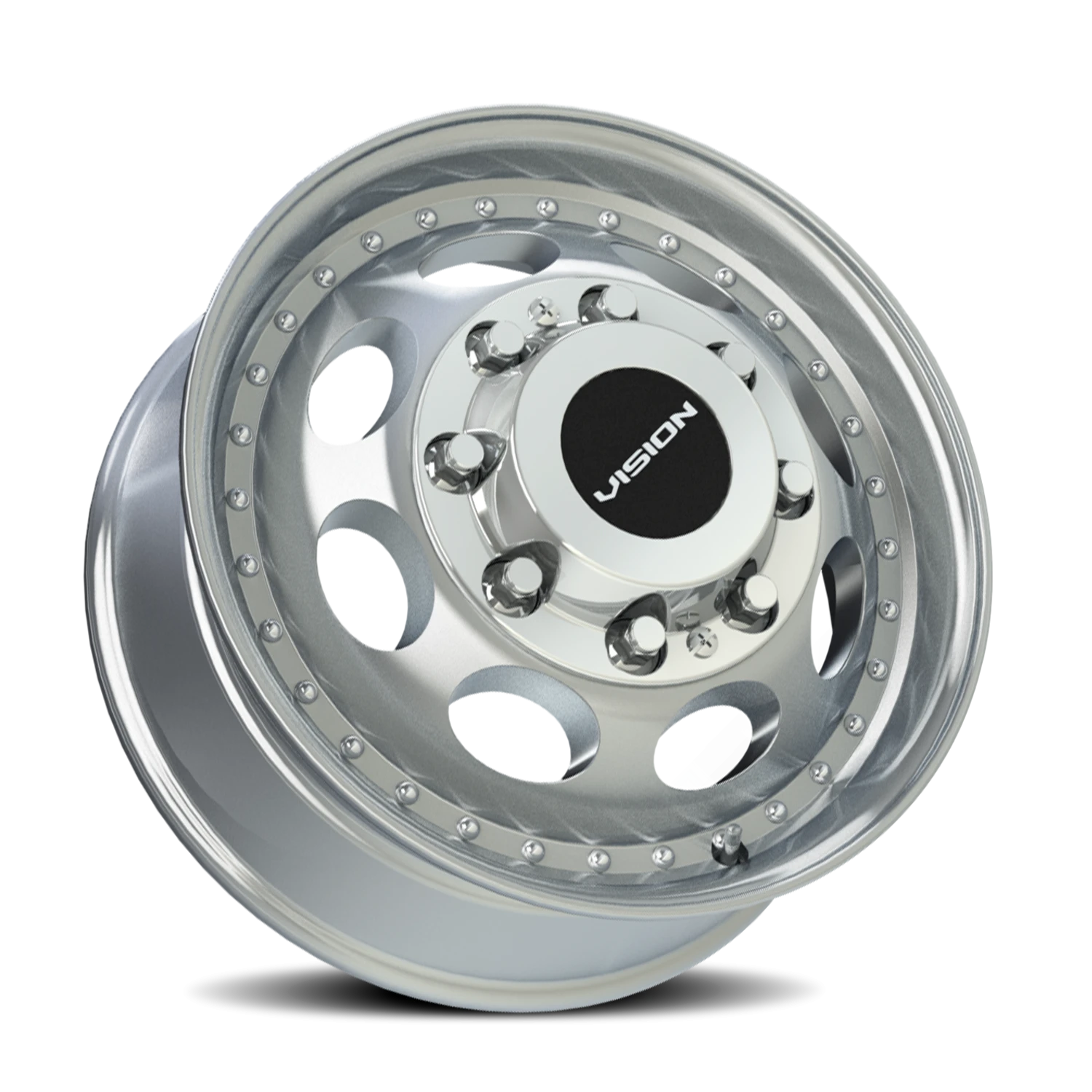 Vision HD std 17X6.5 +121.35 Machined