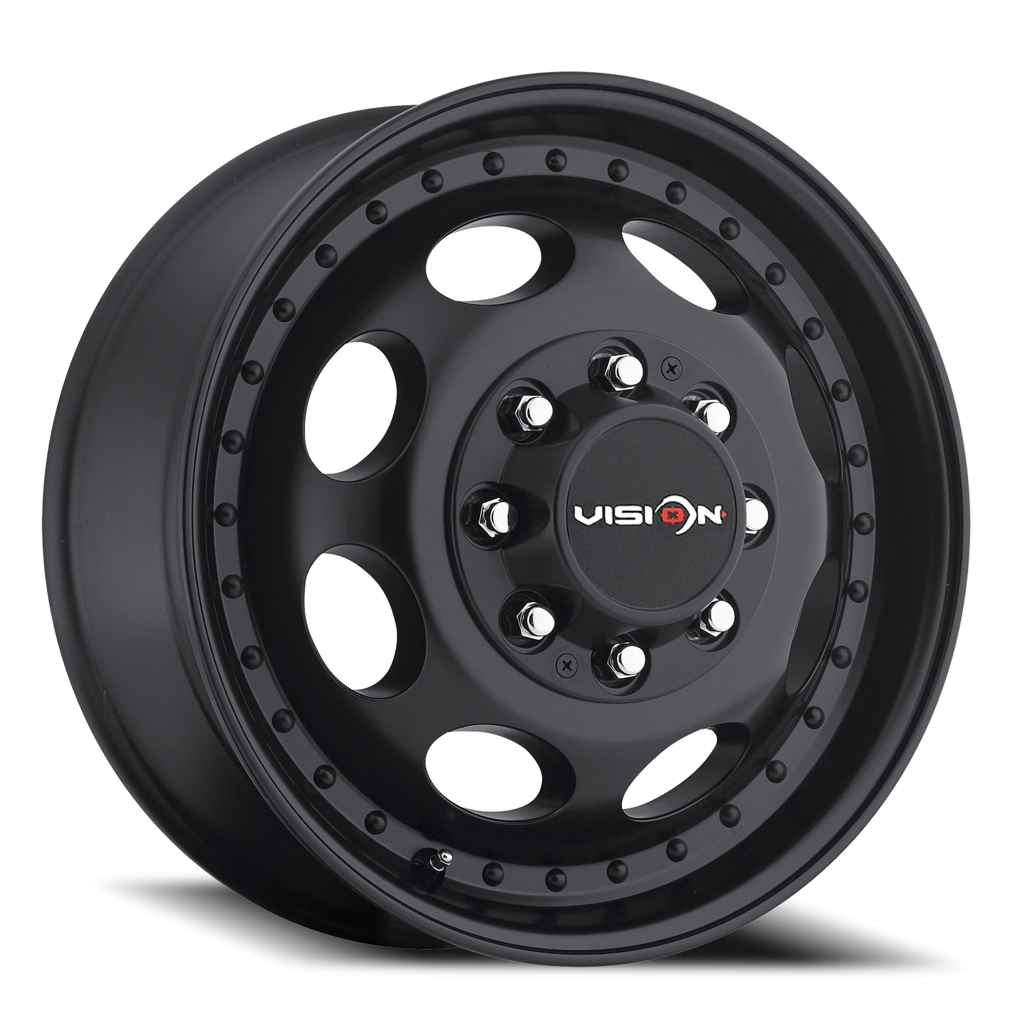 Vision HD std 17X6.5 +121.35 Matte Black