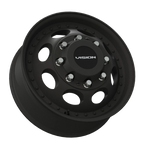 Vision HD std 17X6.5 +121.35 Matte Black